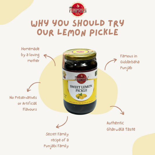 Sweet Lemon Pickle